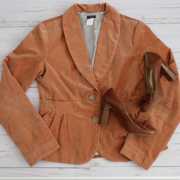 J. Crew Jackets & Blazers - JCREW velvet blazer